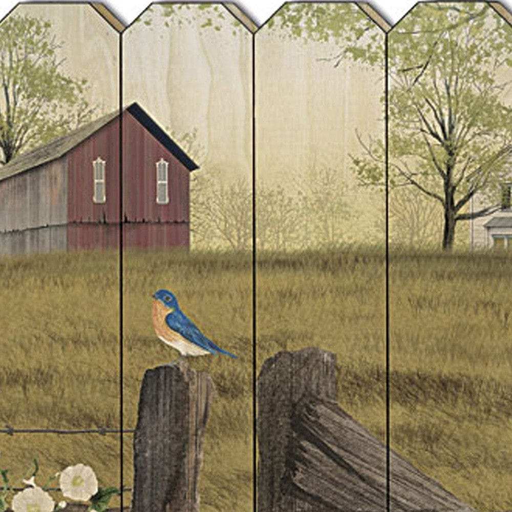 Mornings Glory Unframed Print Wall Art - Homeroots - Flyclothing LLC