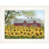 Sunshine 1 White Framed Print Wall Art - Homeroots - Flyclothing LLC