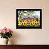 Sunshine 2 Black Framed Print Wall Art - Homeroots - Flyclothing LLC