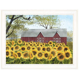 Sunshine 4 White Framed Print Wall Art - Homeroots - Flyclothing LLC