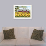 Sunshine 4 White Framed Print Wall Art - Homeroots - Flyclothing LLC