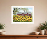 Sunshine 4 White Framed Print Wall Art - Homeroots - Flyclothing LLC