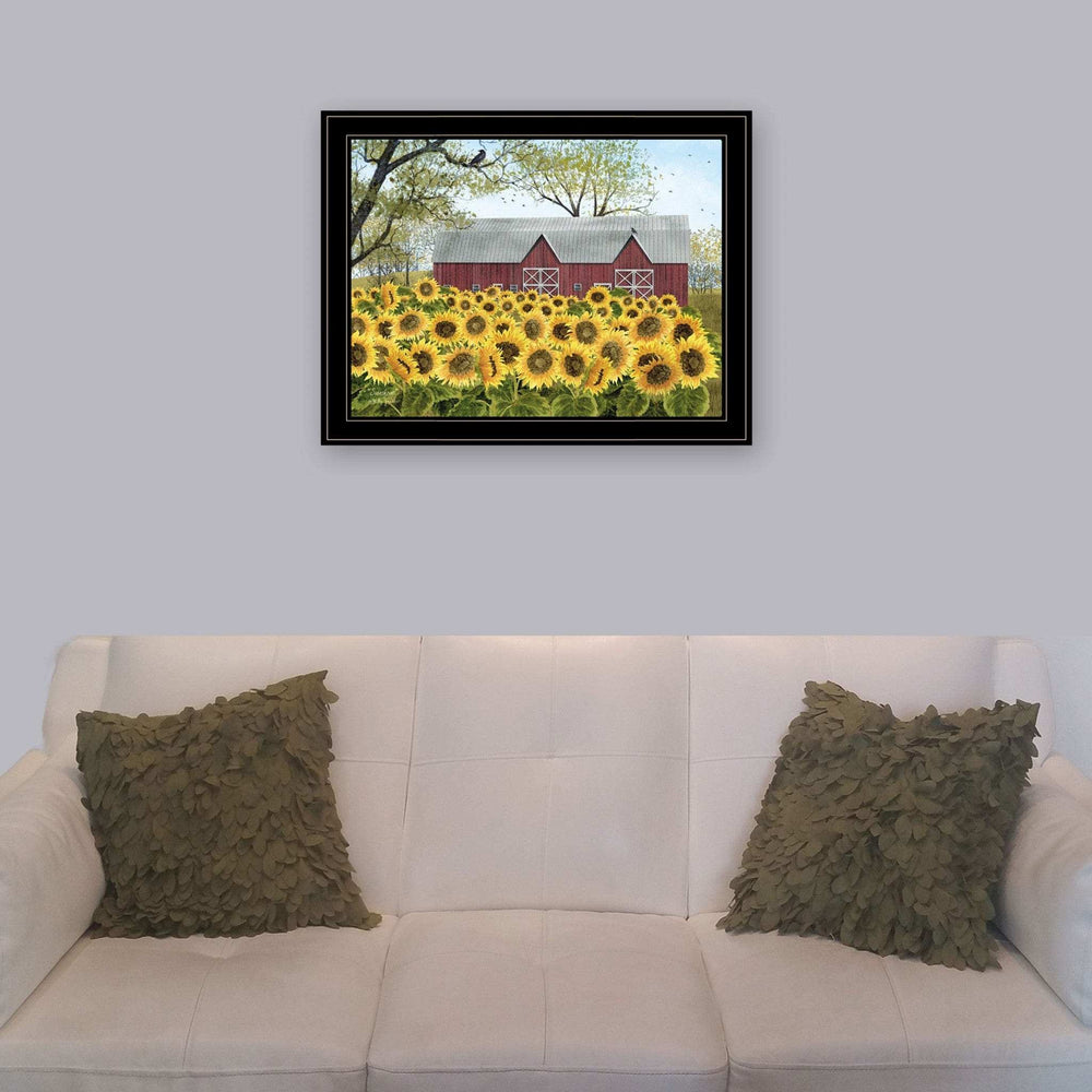 Sunshine 5 Black Framed Print Wall Art - Homeroots - Flyclothing LLC