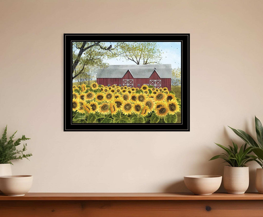 Sunshine 5 Black Framed Print Wall Art - Homeroots - Flyclothing LLC