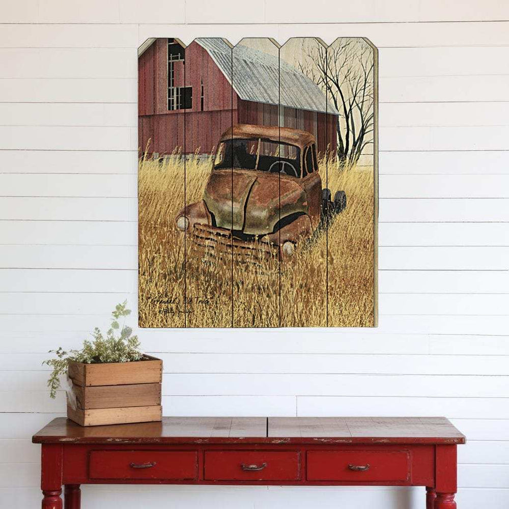 Granddads Old Truck 1 Unframed Print Wall Art - Homeroots - Flyclothing LLC