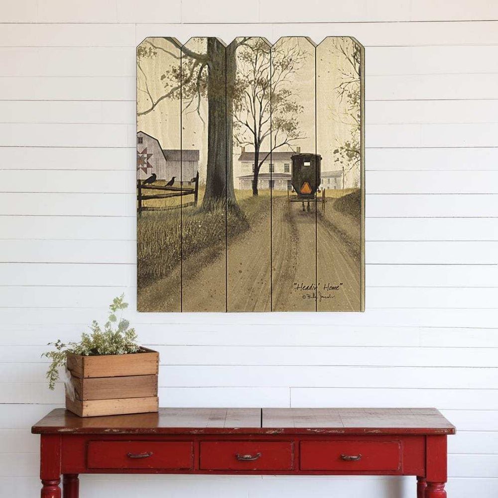 Headin Home Unframed Print Wall Art - Homeroots - Flyclothing LLC