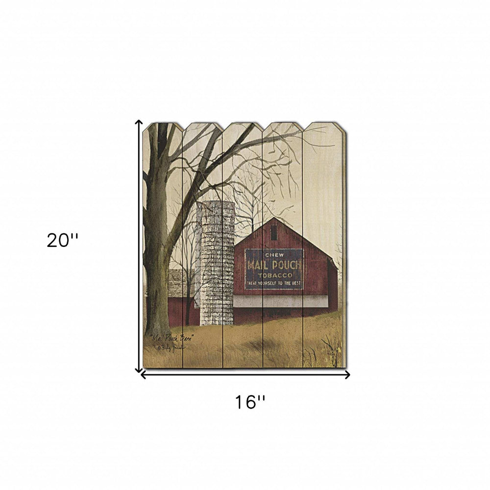 Mail Pouch Barn 1 Unframed Print Wall Art - Homeroots - Flyclothing LLC