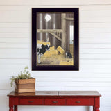 Uncle Sammys Barn Black Framed Print Wall Art - Homeroots - Flyclothing LLC