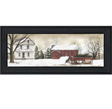 Christmas Trees for Sale 1 Black Framed Print Wall Art - Homeroots - Flyclothing LLC