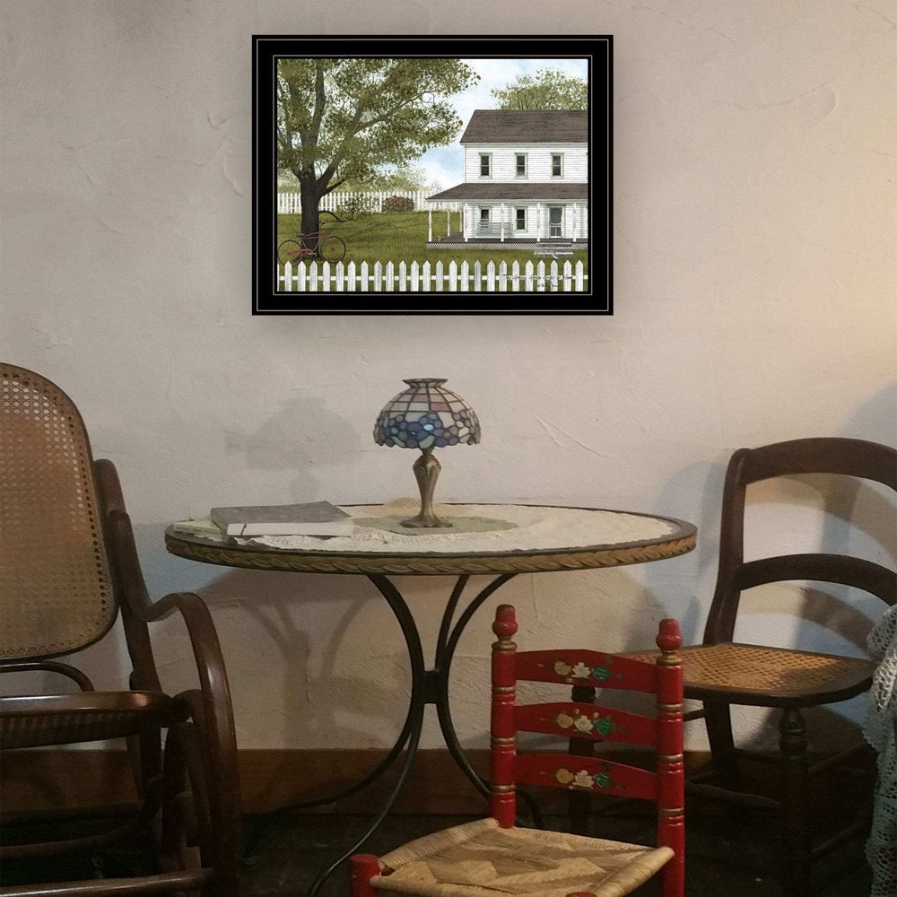 Green Green Grass of Home 2 Black Framed Print Wall Art - Homeroots - Flyclothing LLC