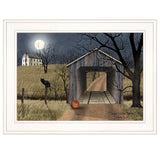 Sleepy Hollow Bridge 1 White Framed Print Wall Art - Homeroots - Flyclothing LLC