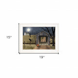 Sleepy Hollow Bridge 1 White Framed Print Wall Art - Homeroots - Flyclothing LLC
