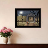 Sleepy Hollow Bridge 2 Black Framed Print Wall Art - Homeroots - Flyclothing LLC