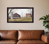 Mail Pouch Barn 6 Black Framed Print Wall Art - Homeroots - Flyclothing LLC