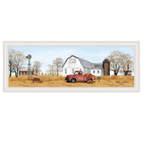 Autumn on Farm 3 White Framed Print Wall Art - Homeroots - Flyclothing LLC