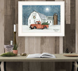 Wintry Weather 2 White Framed Print Wall Art - Homeroots - Flyclothing LLC
