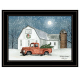 Wintry Weather 3 Black Framed Print Wall Art - Homeroots - Flyclothing LLC