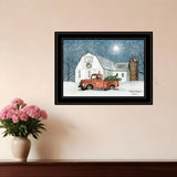Wintry Weather 3 Black Framed Print Wall Art - Homeroots - Flyclothing LLC