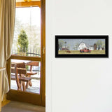 Spring On The Farm 2 Black Framed Print Wall Art - Homeroots - Flyclothing LLC