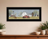 Spring On The Farm 2 Black Framed Print Wall Art - Homeroots - Flyclothing LLC