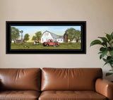 Summer on the Farm 4 Black Framed Print Wall Art - Homeroots - Flyclothing LLC