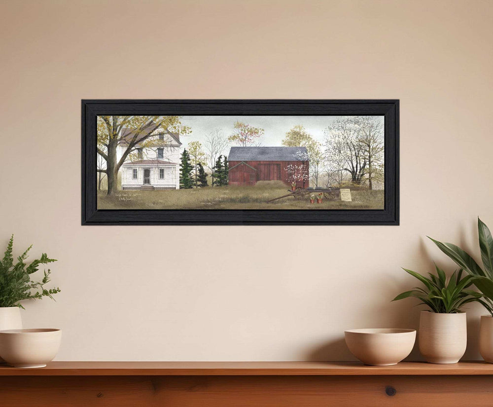 Spring Flowers For Sale 1 Black Framed Print Wall Art - Homeroots - Flyclothing LLC