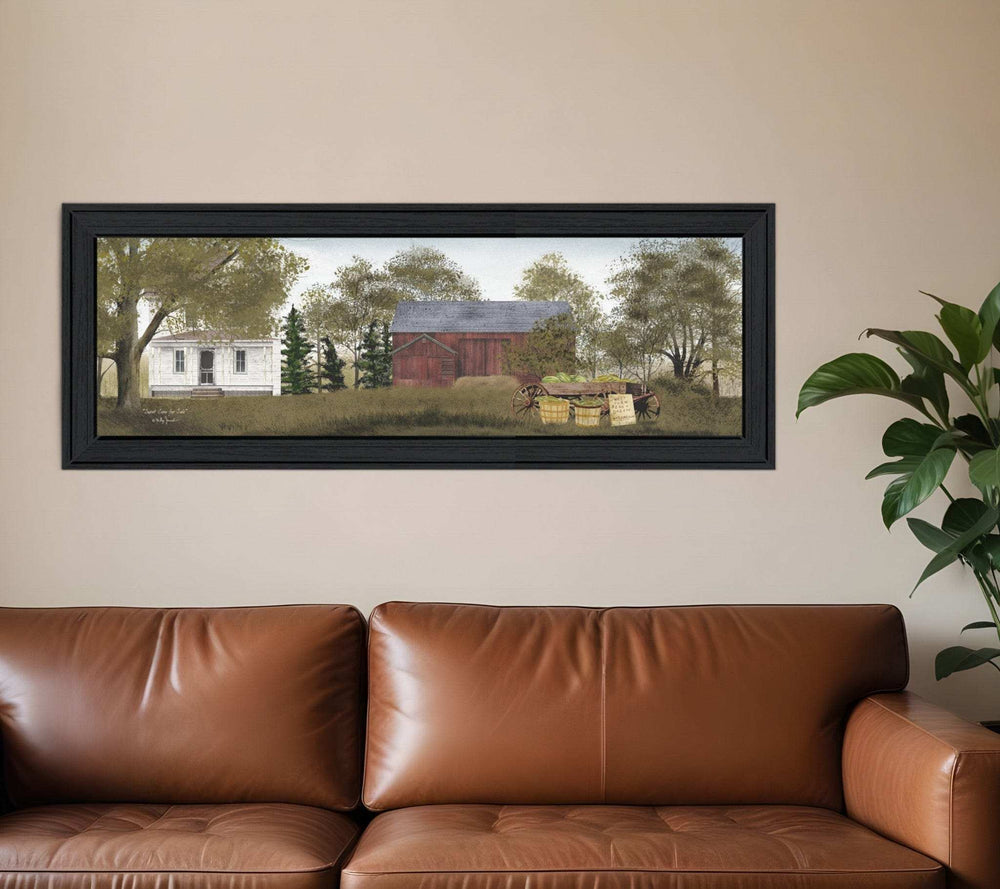 Sweet Corn For Sale 1 Black Framed Print Wall Art - Homeroots - Flyclothing LLC