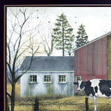 Holstein Black Framed Print Wall Art - Homeroots - Flyclothing LLC