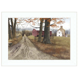 The Road Home 5 White Framed Print Wall Art - Homeroots - Flyclothing LLC