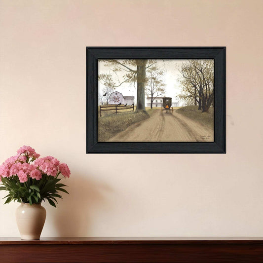 Headin Home 6 Black Framed Print Wall Art - Homeroots - Flyclothing LLC