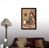 God and Country 8 Black Framed Print Wall Art - Homeroots - Flyclothing LLC