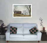 Sunday Service 3 White Framed Print Wall Art - Homeroots - Flyclothing LLC
