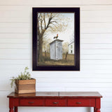 Morning Commute Outhouse Black Framed Print Wall Art - Homeroots - Flyclothing LLC