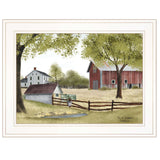 The Old Spring House 1 White Framed Print Wall Art - Homeroots - Flyclothing LLC