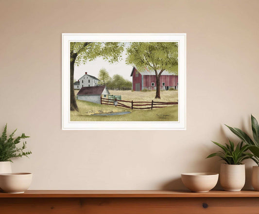 The Old Spring House 3 White Framed Print Wall Art - Homeroots - Flyclothing LLC