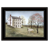 Spring at White House Farm 2 Black Framed Print Wall Art - Homeroots - Flyclothing LLC