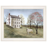 Spring At White House Farm 3 White Framed Print Wall Art - Homeroots - Flyclothing LLC