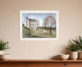 Spring At White House Farm 3 White Framed Print Wall Art - Homeroots - Flyclothing LLC