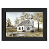 Sunday Go To Meetin 1 Black Framed Print Wall Art - Homeroots - Flyclothing LLC