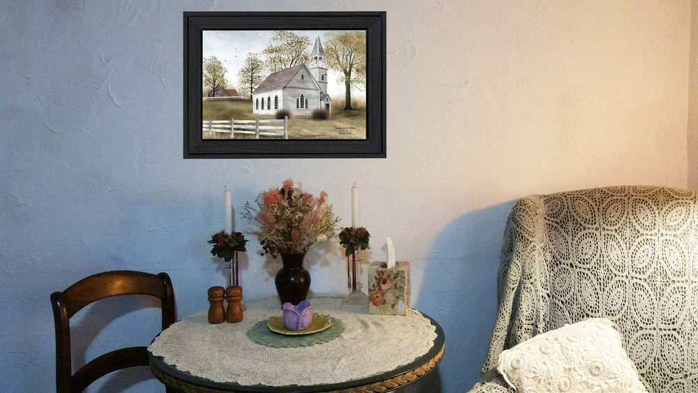 Sunday Go To Meetin 1 Black Framed Print Wall Art - Homeroots - Flyclothing LLC