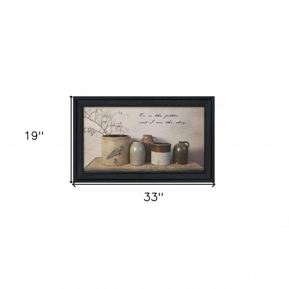 He is the Potter 4 Black Framed Print Wall Art - Homeroots - Flyclothing LLC