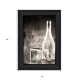 Moody Gray Glassware Still Life 2 Black Framed Print Kitchen Wall Art - Homeroots - Flyclothing LLC