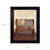 Friends Become Family Black Framed Print Wall Art - Homeroots - Flyclothing LLC