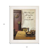 What I love Most 2 White Framed Print Kitchen Wall Art - Homeroots - Flyclothing LLC