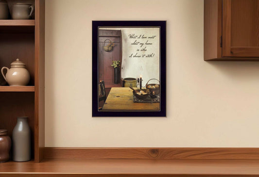 What I love Most 4 Black Framed Print Kitchen Wall Art - Homeroots - Flyclothing LLC