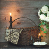 White Flowers 2 Black Framed Print Wall Art - Homeroots - Flyclothing LLC