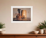 Bittersweet Basket 1 White Framed Print Wall Art - Homeroots - Flyclothing LLC