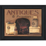 Antiques and Primitives Black Framed Print Wall Art - Homeroots - Flyclothing LLC