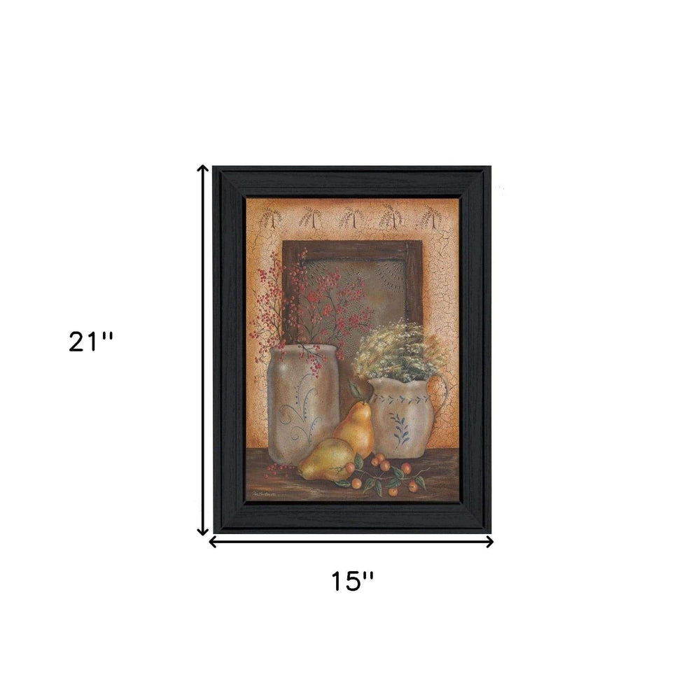 Country Collection Black Framed Print Wall Art - Homeroots - Flyclothing LLC