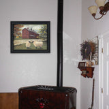 Hancock Sheep 1 Black Framed Print Wall Art - Homeroots - Flyclothing LLC